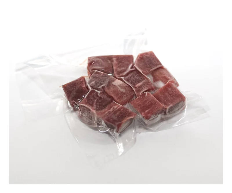 犬用鹿肉 ダイスカット生肉 ココシカ エゾシカ赤身100%無添加 1kg(100g×10袋)